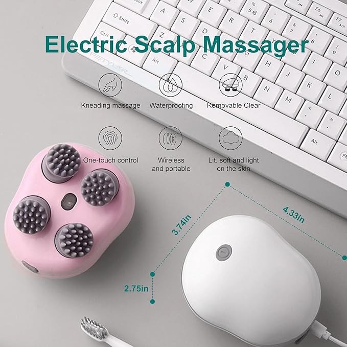 Stress Relief Scalp Massager