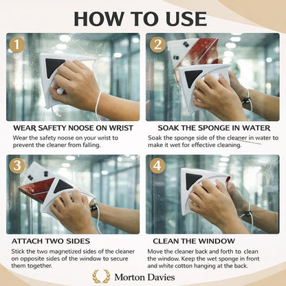 Double-Sided Window Cleaner Pro
