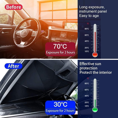 HeatLock Windshield Shade