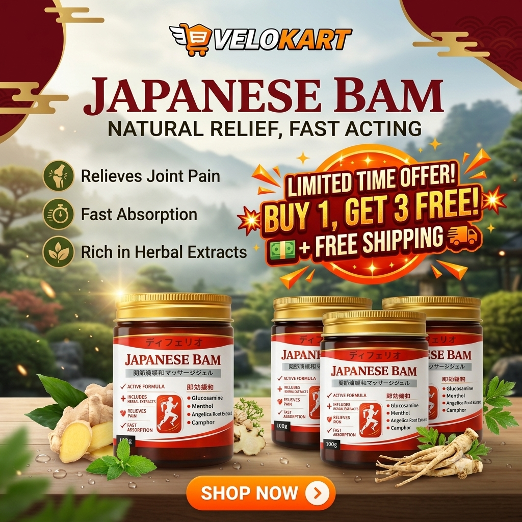 Japanese Pain Relief Bam | BUY 1 GET 3 FREE🎁